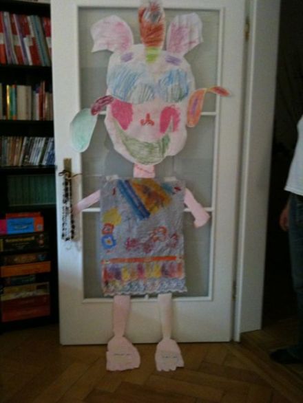 Emily the three eared giant (so that she can listen better) by Isabel